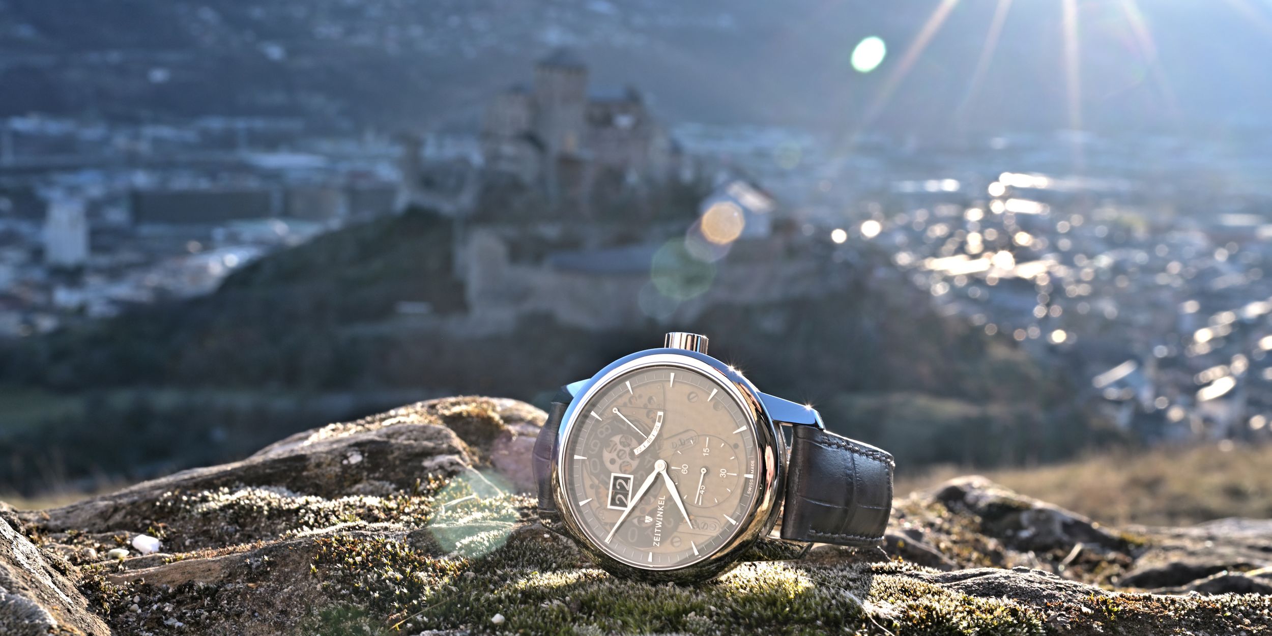 Zeitwinkel manufacture watch 273° Saphir Fumé - Zeitwinkel EN